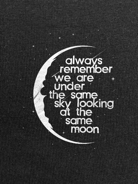 Under the same moon