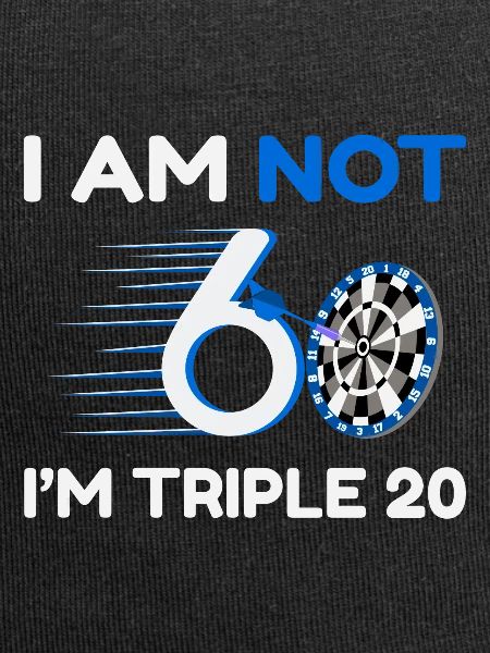 60th birthday darts