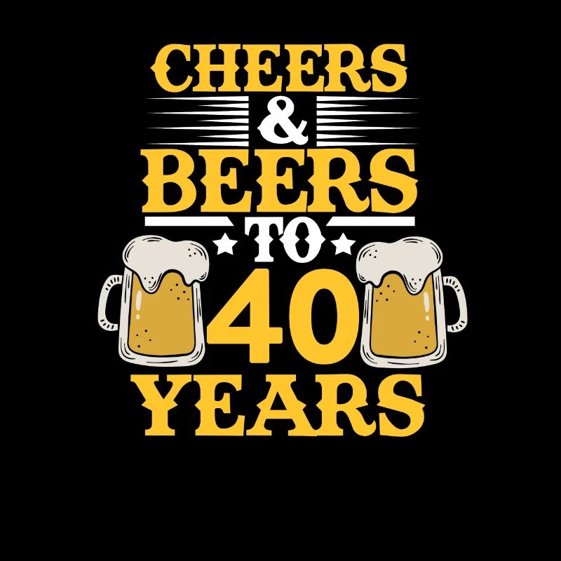 40. Geburtstag 40 Jahre Bier Vierzig Geschenk
