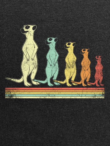 Retro Erdmännchen