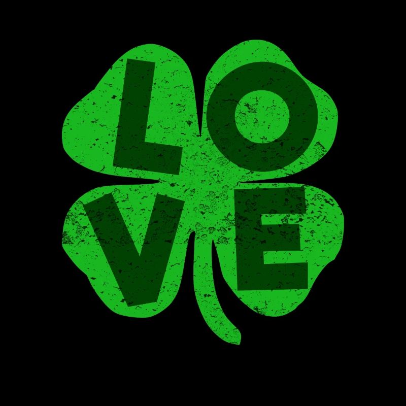 Trèfle d'amour de la Saint-Patrick