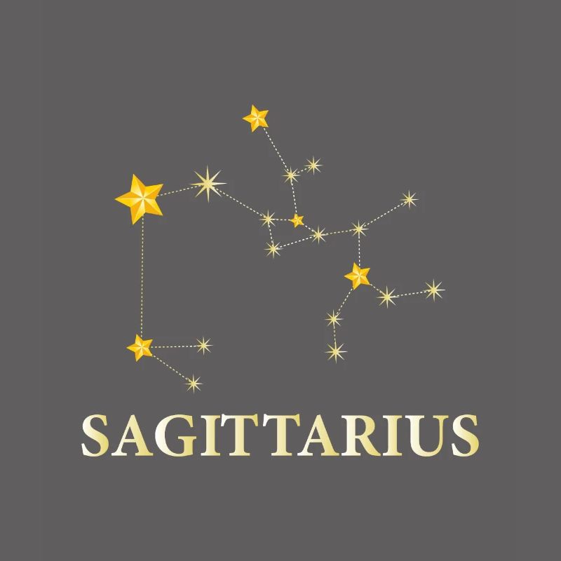 Zodiac Constellation Schütze Astronom oder Schütze