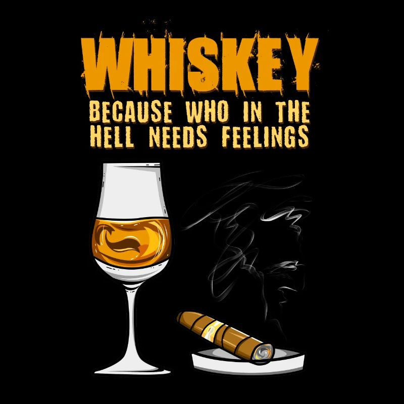 Whiskey Zigarre und Whisky