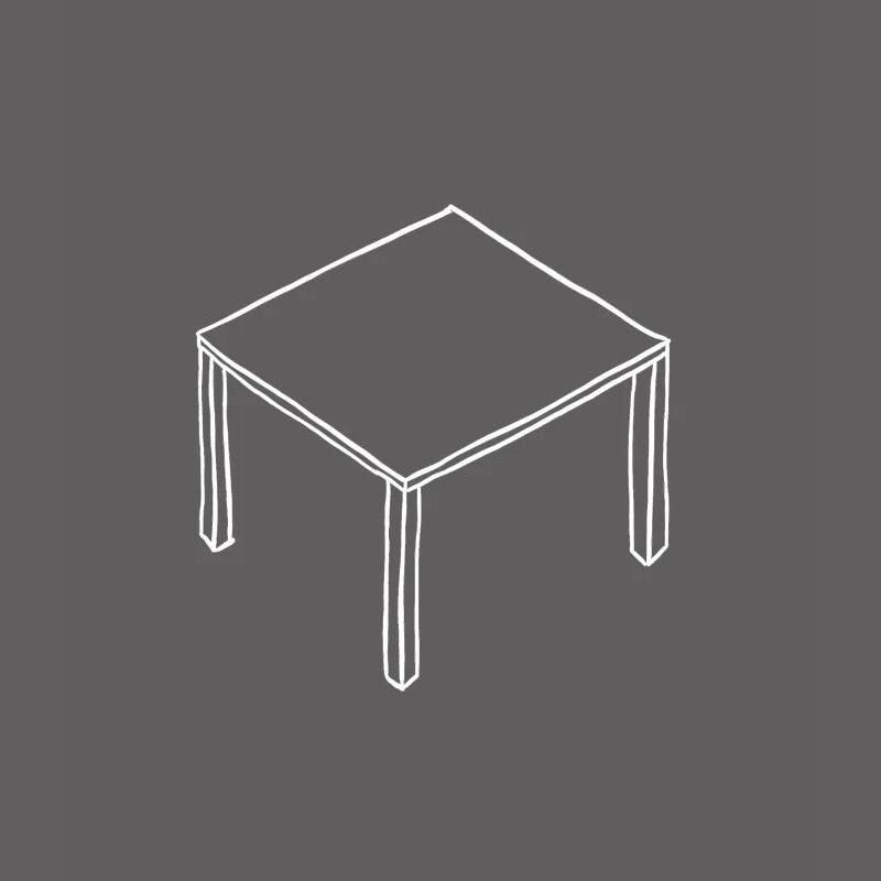 Table blanc