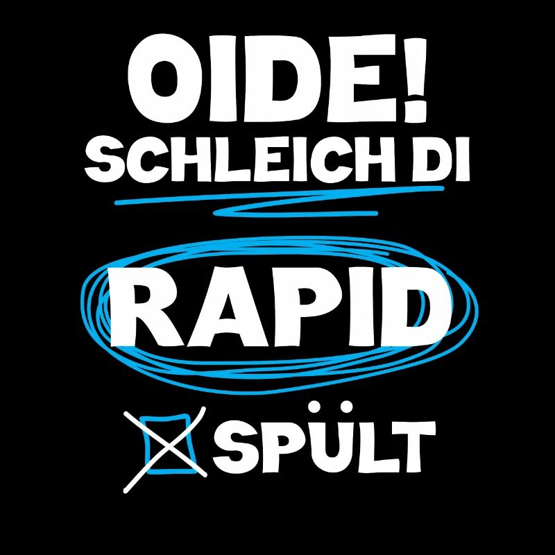 Oide schleich di rapid Mann Geschenk Geburtstag