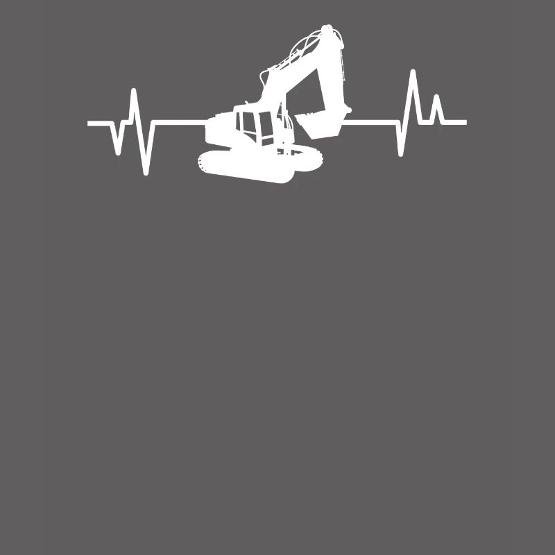 Excavator driving construction site construction worker gift
