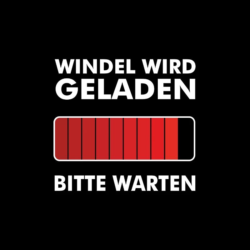 windel wird geladen bitte warten babay body lustig