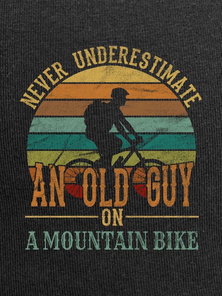 Old guy mountain bike
