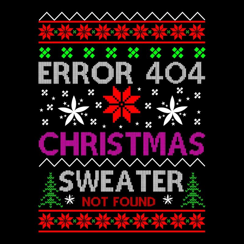 error ugly christmas