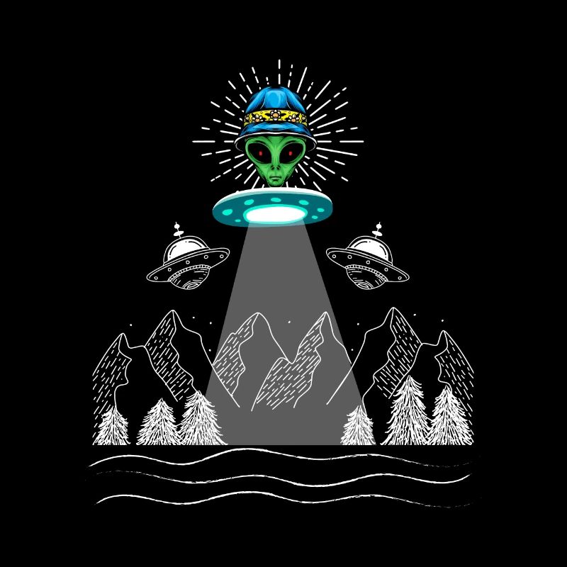 Funny UFO Alien vaisseau Vene