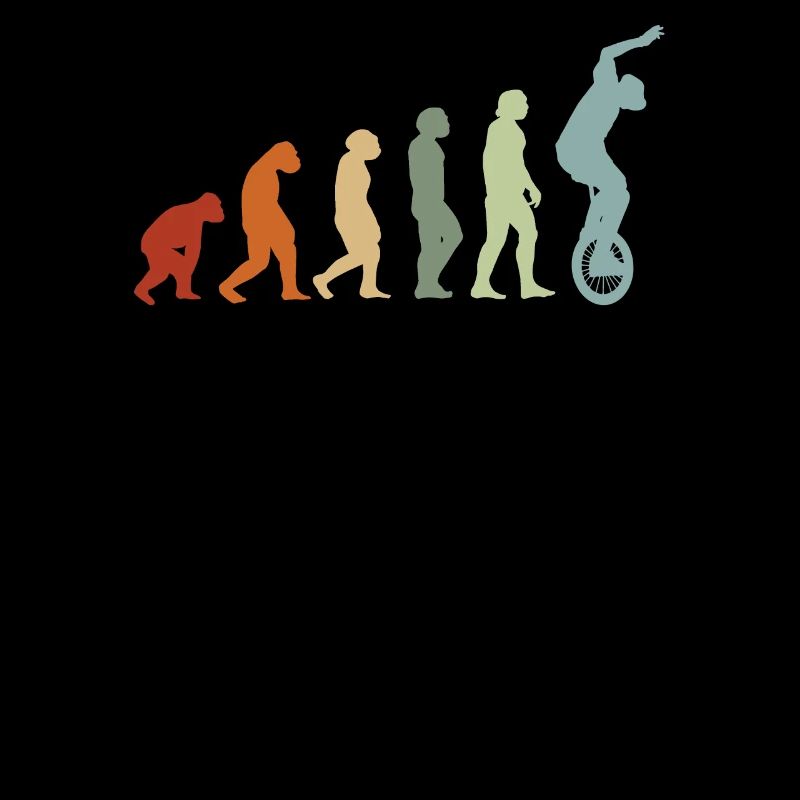 EVOLUTION unicycle unicyclist unicycle artist