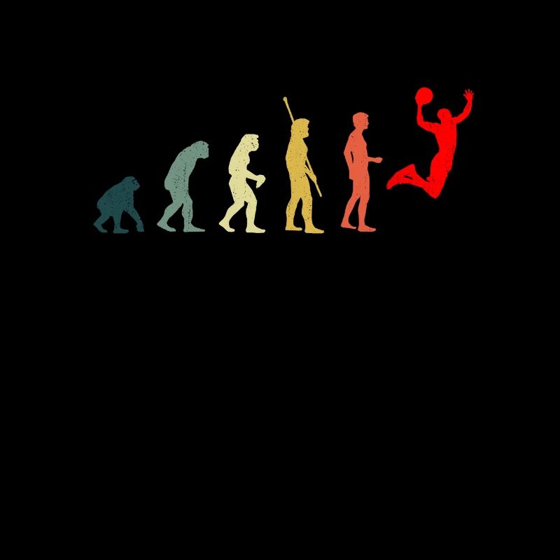 Joueur de basket-ball de basket-ball Evolution