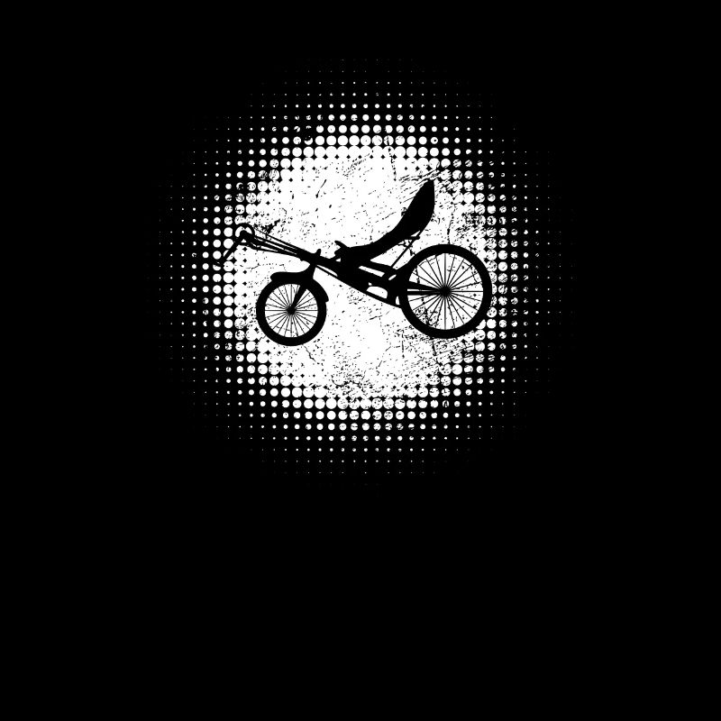 Vélo couché rétro