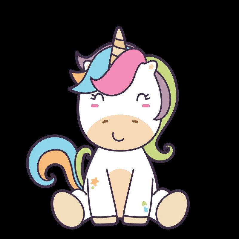 Licorne bébé mignon licorne