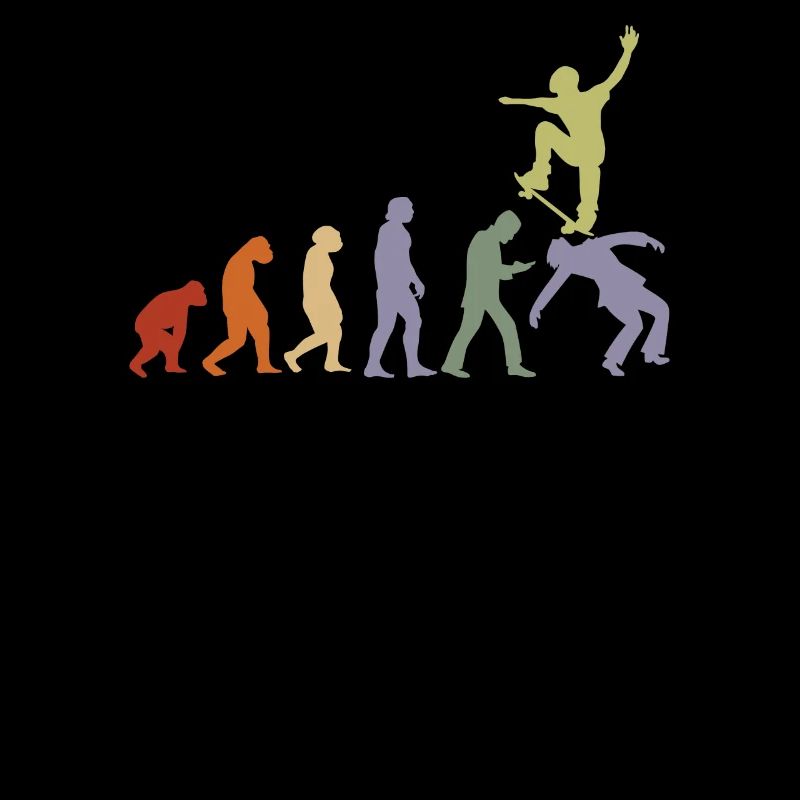Evolution Skater Skateboard Skate skate parkour