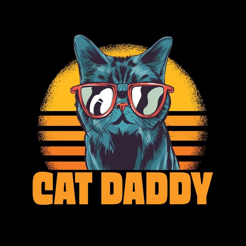 chat papa drôle