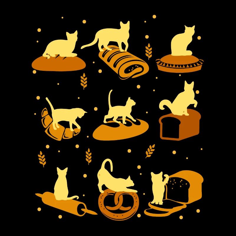 Baker's Bread Pastry Funny Cat Lovers-Geschen