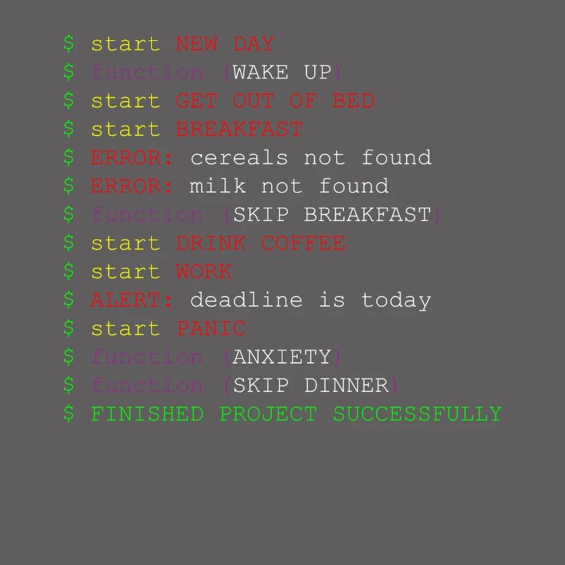 Programmer joke code function method