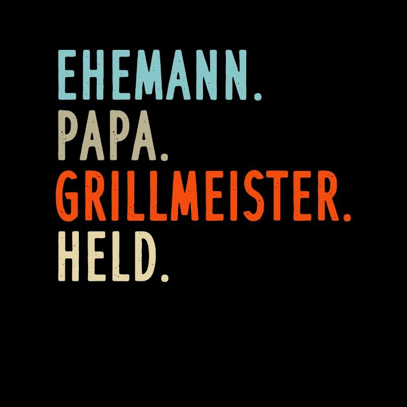 EHEMANN PAPA GRILLMEISTER HELD - Papa Geschenkidee