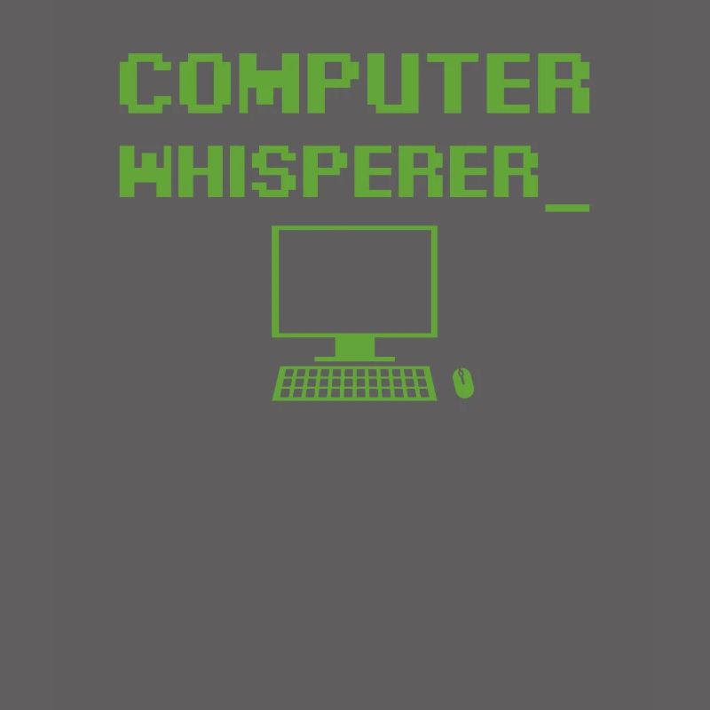 Computer Whisperer Tech unterstützt Nerds Geeks Fun
