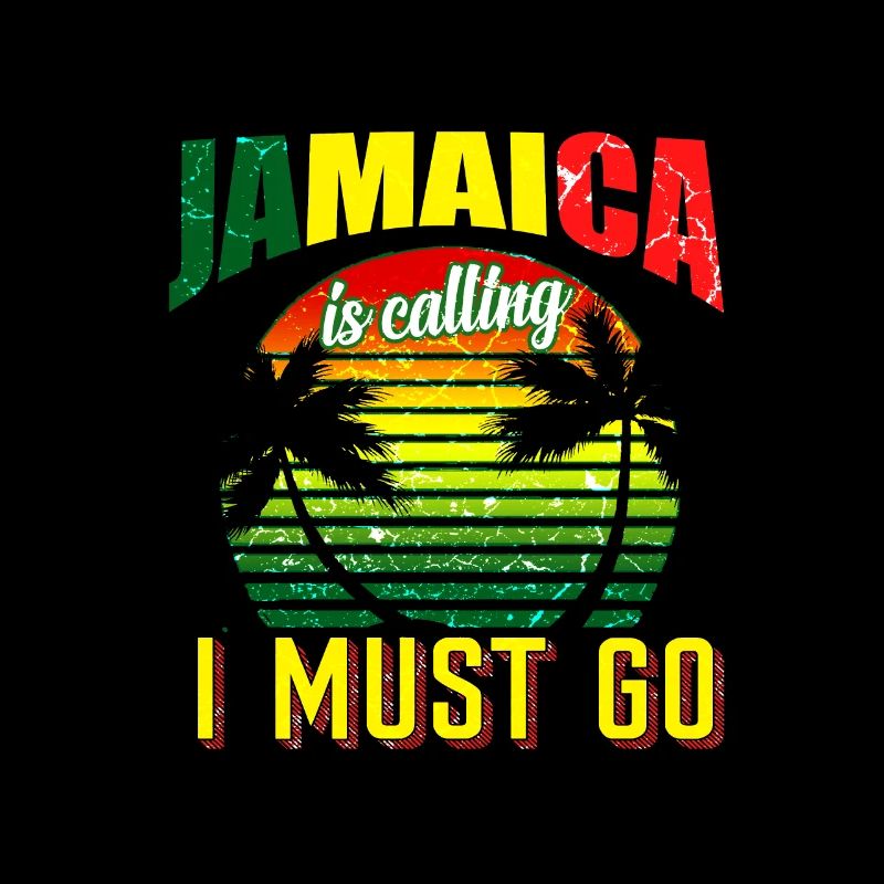 Jamaïque drapeau caraïbes Rasta Vacances Cadeau
