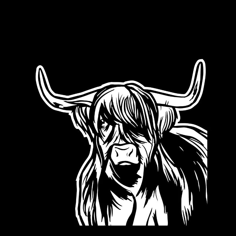 Boeuf Great Highland Cattle