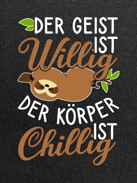 Faultier Chillig