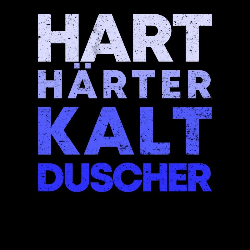 Kaltduscher Hart Männlich Kalt Duschen Geschenk