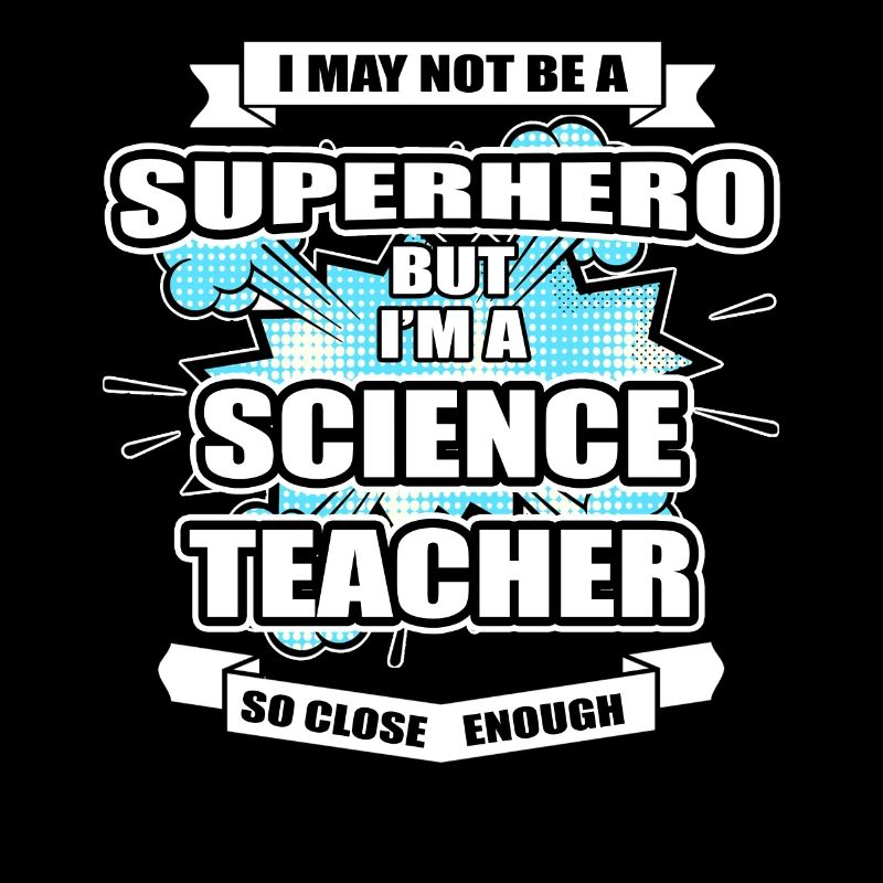 Professeur de sciences T-shirt Professeur de sciences de super-héros