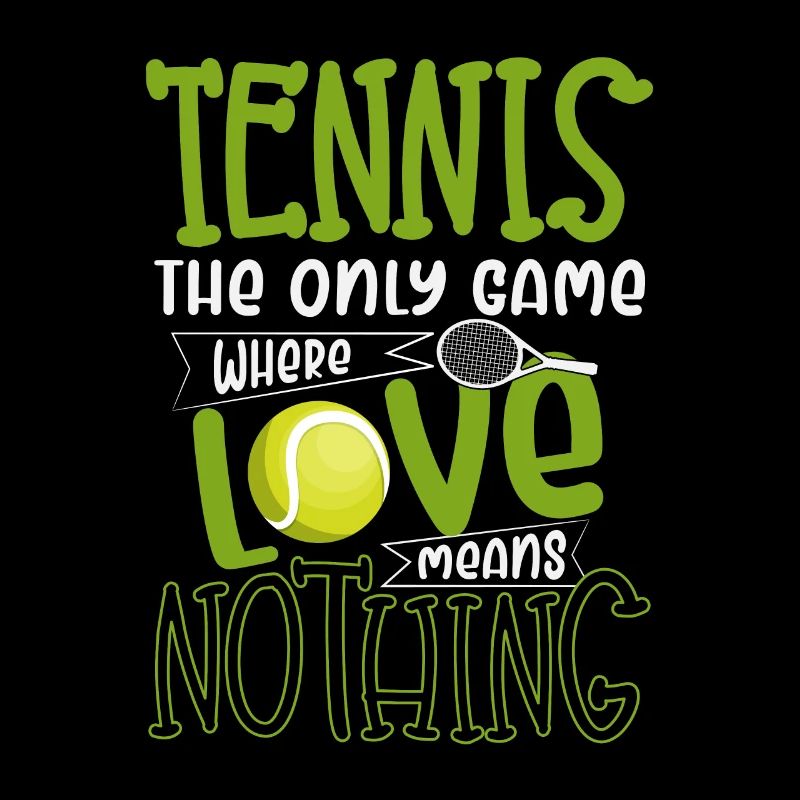 conception de tennis drôle