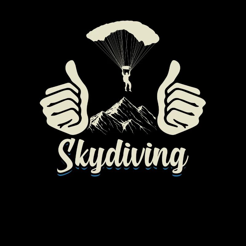 Parachutiste Thumbs Up Skydiver Gift