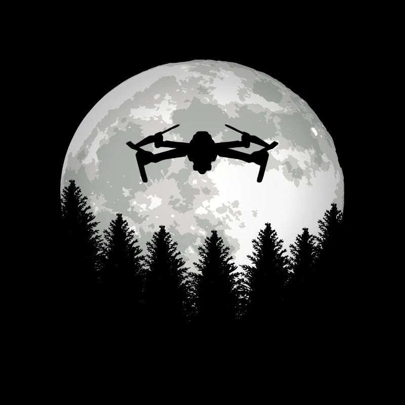 Drone Quadcopter Pilot Shirt pour les pilotes de drone