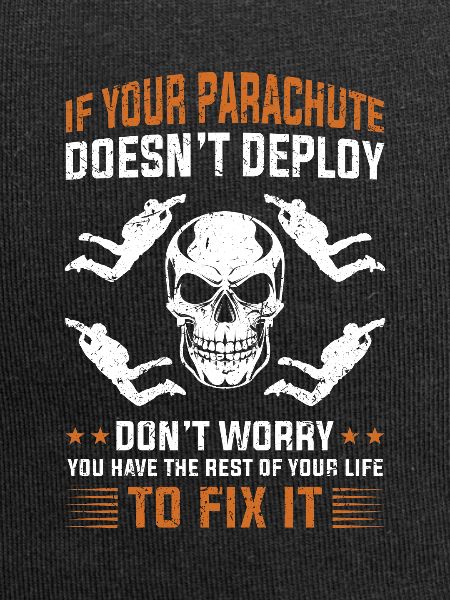 Funny skydiver sayings gift