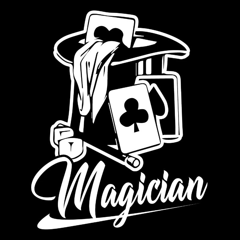Chemise drôle de magicien