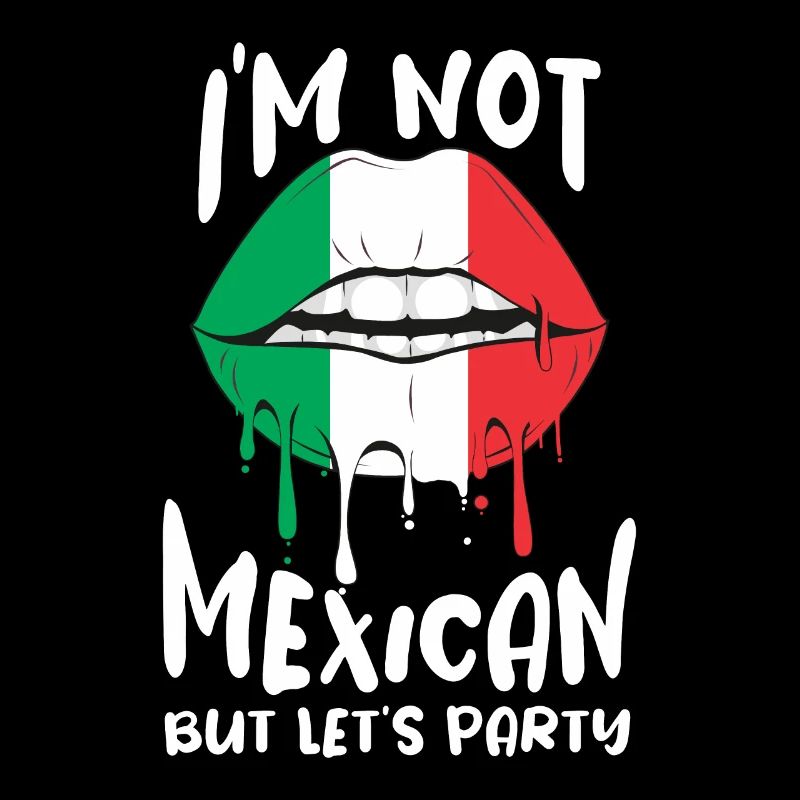 Cinco De Mayo Party Baiser mexicain lèvres