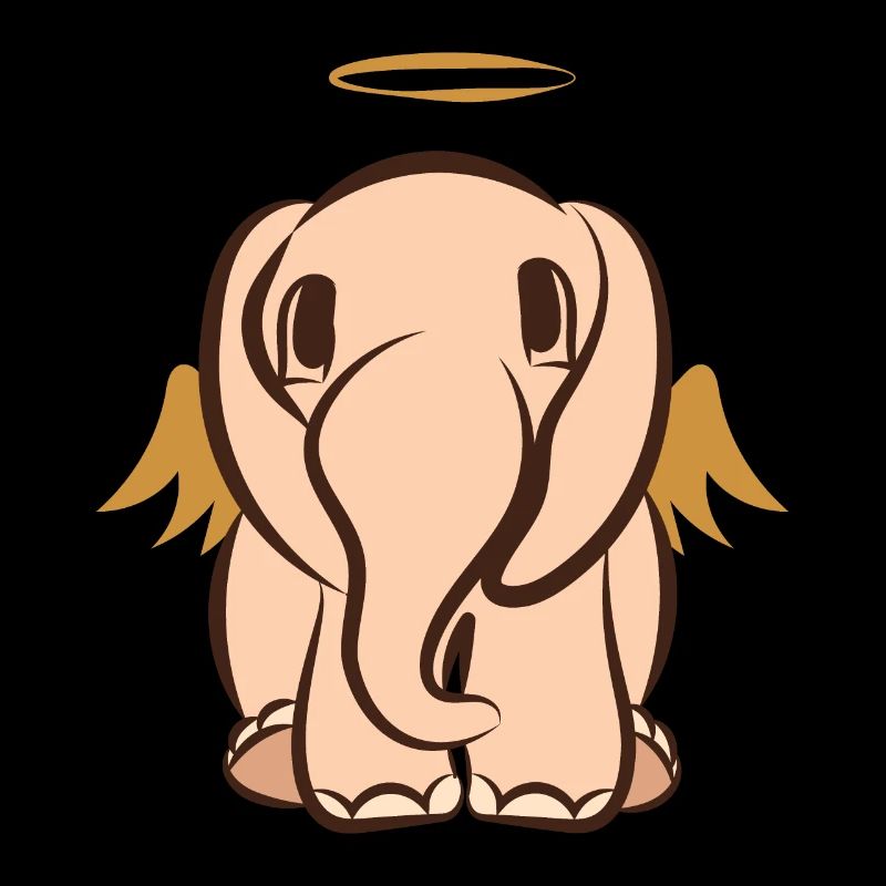 Schutzengel Elefant Flügel Niedlich Kinder