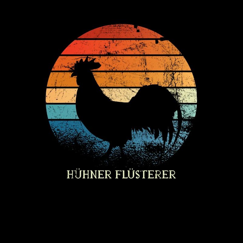 Chicken Whisperer Funny Farmer Farmer Chicken Vint