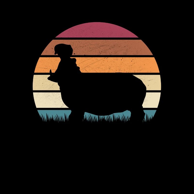 Hippo Nilpferd Flusspferd Geschenkidee