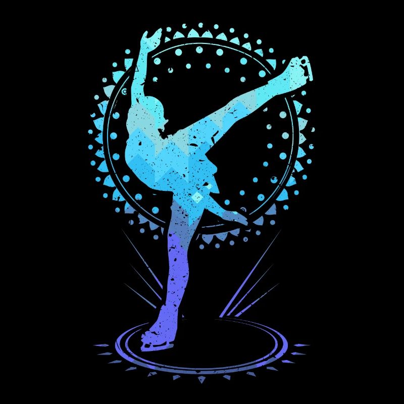 Eiskunstlauf Eiskunstläuferin Eistanz Schlittschuh