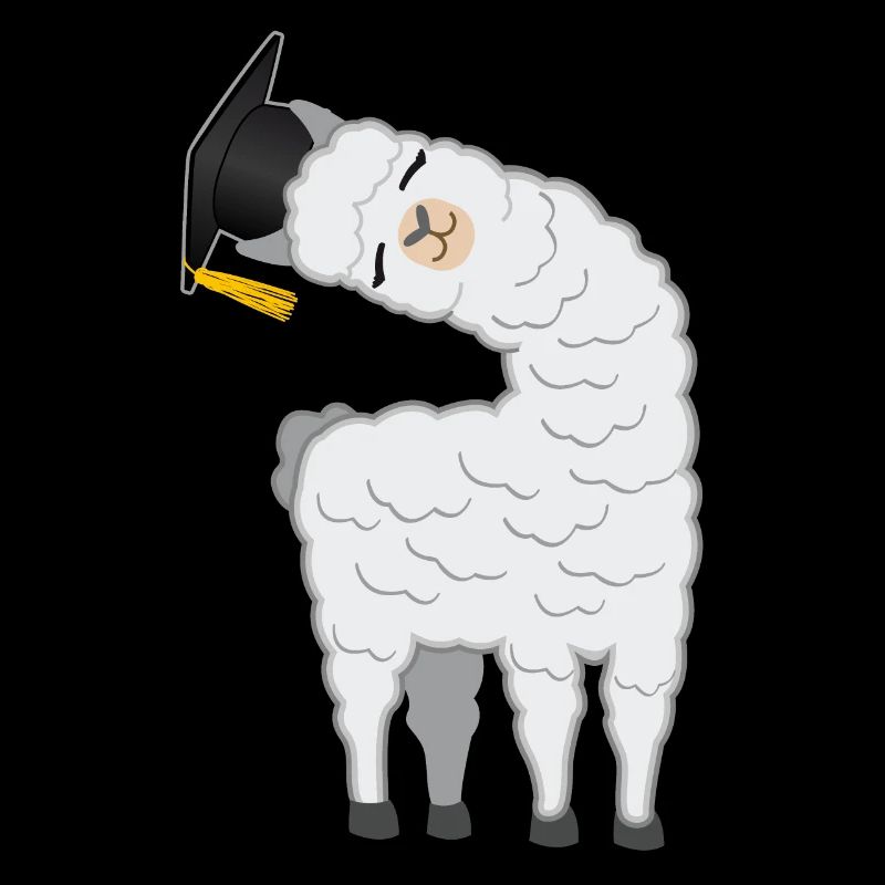 Bachelor Master Degree Llama Alpaca