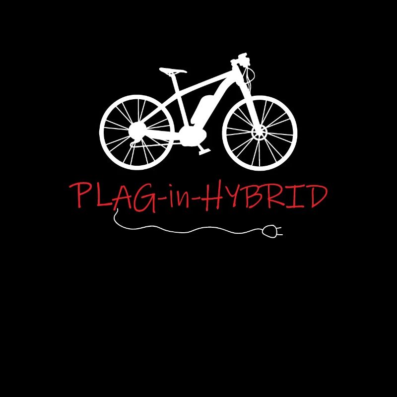 Ebike Cyclist E-Bike Bicycle - Plag-In-Hybrid