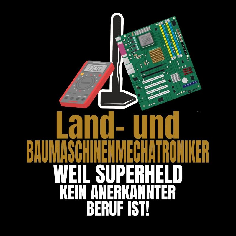 Beruf Land und Baumaschinenmechatroniker Geschenk