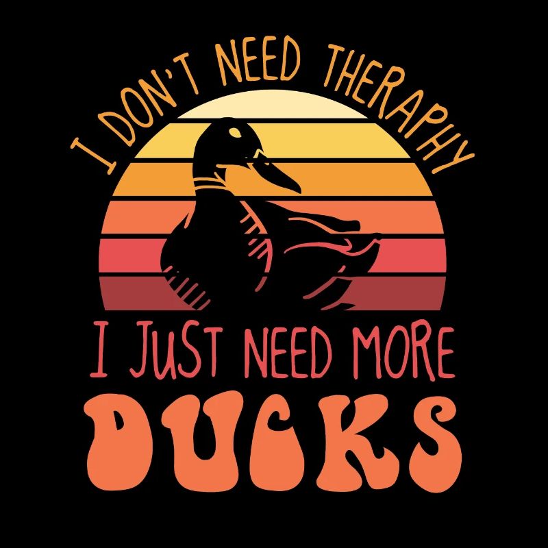 Ducks therapy vintage