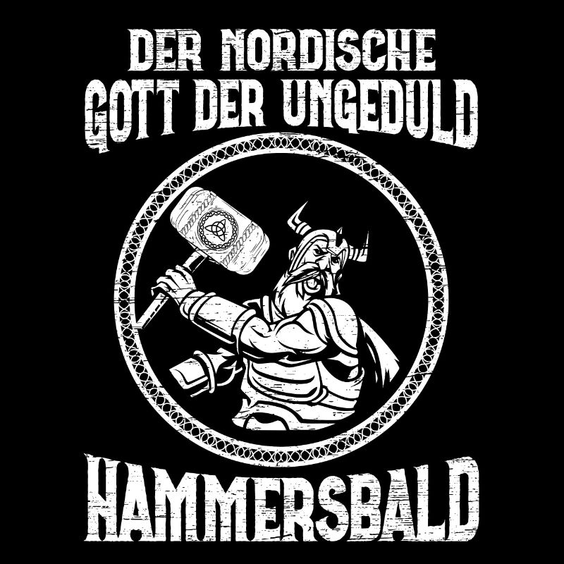 Nordische Gott der Ungeduld Hammersbald Wikinger