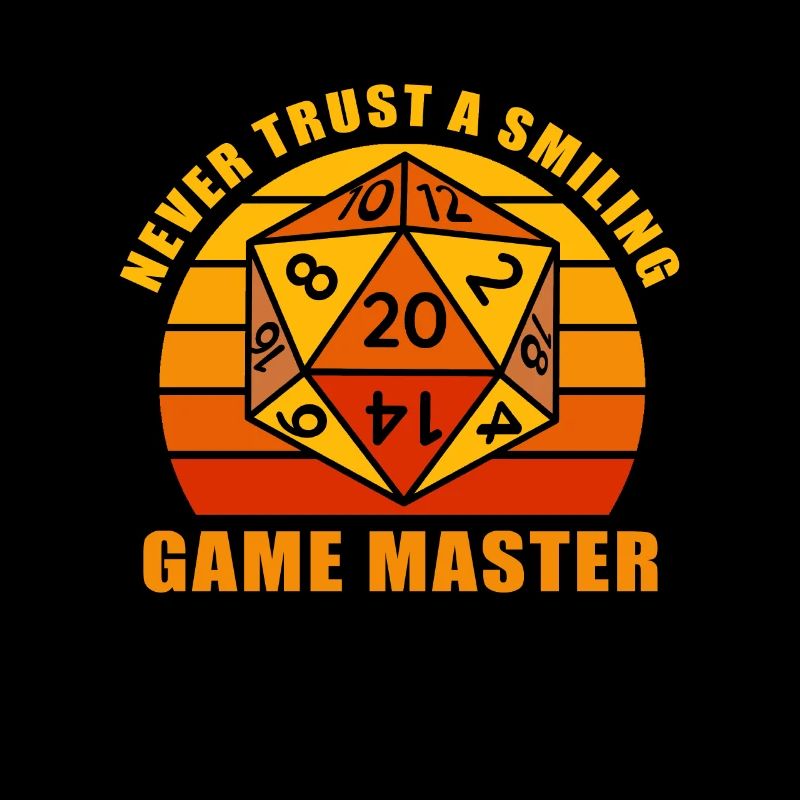 Spielleiter Fantasy Rollenspiel Tshirt Game Master