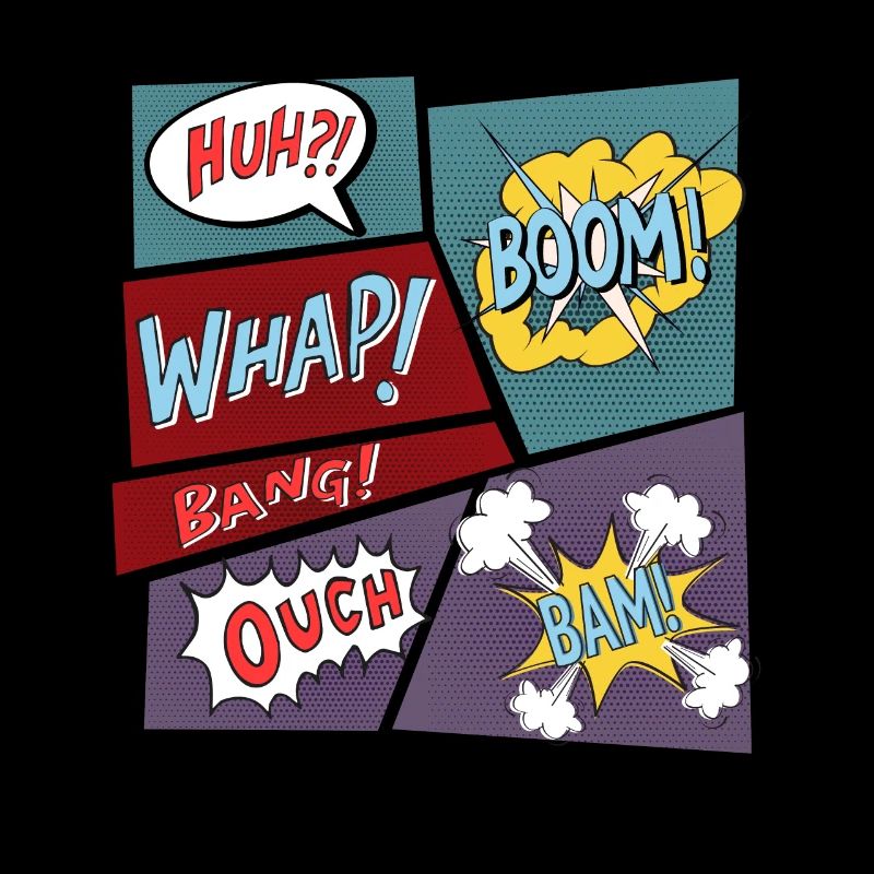 Comic superhero comic books kids gift