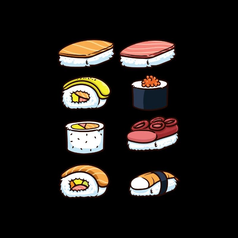 assiette de sushi