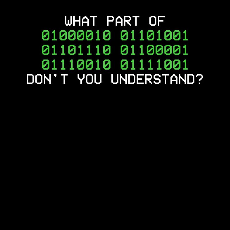 Binärcode Programmierer Informatik Binär