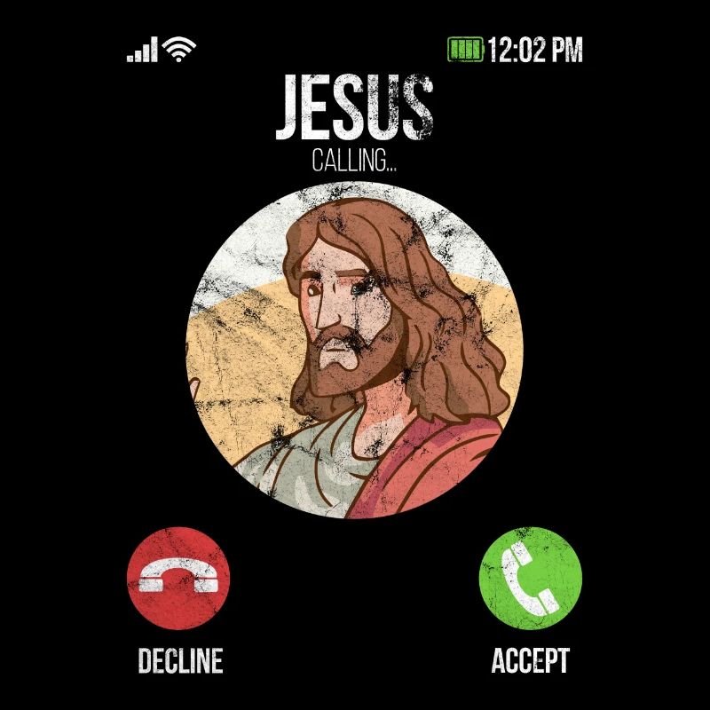 Jesus Is Calling - Jesus Ruft An Lustiges Geschenk