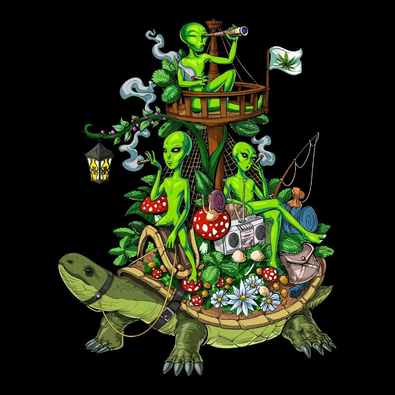 Voyage extraterrestre psychédélique